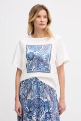 OUI női pamut póló - fehér 42