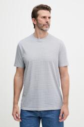 Giorgio Armani férfi pamut T-shirt - kék XXL