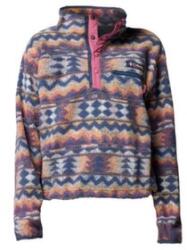 Columbia Helvetia II Printed Cropped Half Snap Women Hanorac Sea Salt, Retrotree 127 L