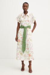 Luisa Spagnoli vászon ruha Pilea - fehér L