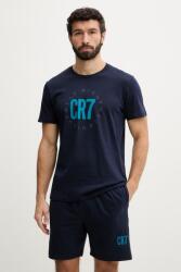 CR7 Cristiano Ronaldo kétrészes Pizsama férfi pamut - sötétkék XXL