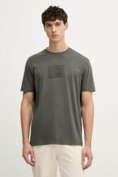 Giorgio Armani t-shirt férfi pamut - zöld XXL - answear - 25 990 Ft