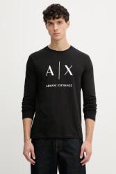 Giorgio Armani hosszúujjú férfi pamut - fekete XXL - answear - 18 990 Ft