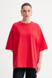 Gestuz oversize női pamut - piros XS