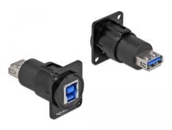 Delock D-típusú Modul USB 3.0 A-típusú hüvely - B-típusú hüvely (86707) (86707) (86707)