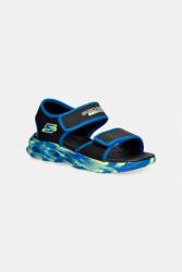 Skechers szandál gyerek SOLA GLOW SANDAL-FUSION BRIGH - fekete 33
