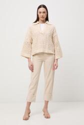 Medicine egyenes női farmer - bézs 34