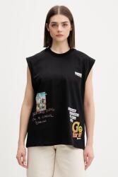 Barrow póló pamut - fekete L