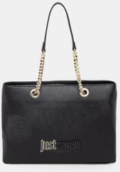 Just Cavalli shopper női műbőr - fekete Univerzális méret