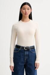 G-Star hosszú ujjú felső Crew slim - bézs XL