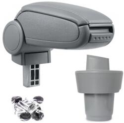 Pro. tec Könyökpárna Škoda OCTAVIA 2 (1Z), szürke, öko-bőr