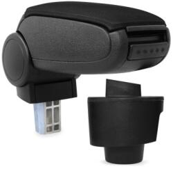 Pro. tec Könyökpárna Seat IBIZA 4 (6J), fekete, textil huzat