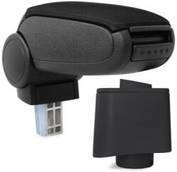 Pro. tec Könyökfekvő VW POLO 5 (6R) - műanyag adapter, fekete, textil huzat