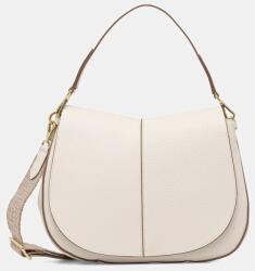 Gianni Chiarini női bőr oldaltáska HELENA ROUND - bézs Univerzális méret