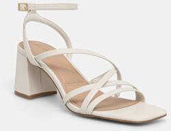Aldo szandál sarokkal bőr ESTHER - bézs Női 37