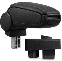 Pro. tec Könyökfekvő Škoda FABIA 2, fekete, öko-bőr