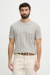 Giorgio Armani férfi pamut Póló - bézs XL - answear - 16 090 Ft