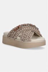 Inuikii női papucs Woven Stones Platform - bézs Női 36