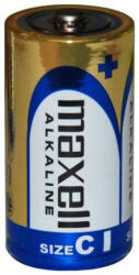 Maxell ALKALINE LR14/2BP 1, 5V tartós C baby elem (Maxell-ALKALINE-LR14-2BP)