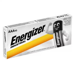 Energizer Industrial LR03/10 Alkaline 1, 5V AAA tartós mikro elem (Energizer-Industrial-LR03)