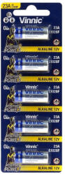 Vinnic 23A/5 MN21 L1028 LRV08 A23 Alkaline 12V távirányító elem (VINNIC-23A-5)