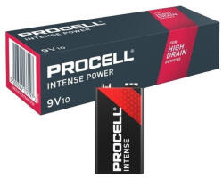 Duracell Procell Intense Power 6LR61 PX1604 Alkaline 9V tartós elem (Procell-Intense-Power-6LR61)