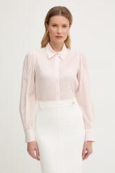 TWINSET női ing pamuttal - rózsaszín 40