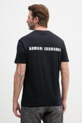 Giorgio Armani férfi pamut póló - sötétkék L - answear - 16 090 Ft
