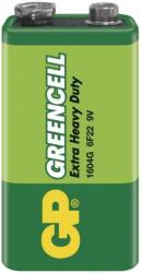 GP Batteries GREENCELL 6F22/1S 9V féltartós elem (GP-GREENCELL-6F22-1S-1604G-B1250)