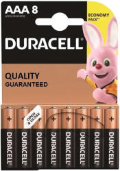 Duracell Basic LR03/8 MN2400 ECONOMY PACK Alkaline 1, 5V tartós AAA mikro elem (Duracell-Basic-LR03-8BP)