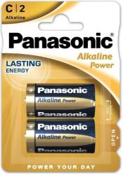 Panasonic Alkaline Power LR14APB/2BP 1, 5V tartós C baby elem (Panasonic-LR14APB-2)