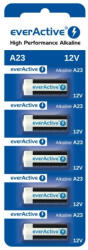 everActive 23A/5 A23 LRV08 MN21 Alkaline 12V távirányító elem (everActive-23A-5)