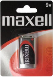 Maxell Zinc 6F22 féltartós 9V elem (Maxell-6F22)