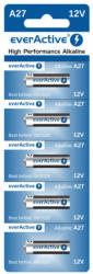 everActive 27A/5 MN27 A27 Alkaline 12V távirányító elem (everActive-27A-5)