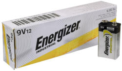 Energizer Industrial Alkaline 6LR61 tartós 9V elem (Energizer-industrial-6LR61)