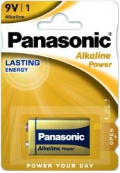 Panasonic Alkaline Power 6LR61APB tartós 9V elem (Panasonic-6LR61APB)