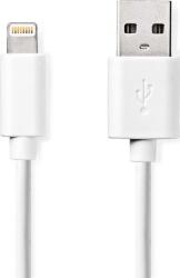 Nedis CCGL39300WT10 USB 2.0 | Apple Lightning 8-Pin kábel MFI engedélyes Apple chipkészlettel (CCGL39300WT10) (CCGL39300WT10)