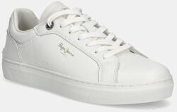 Pepe Jeans bőr sportcipő CAMDEN EDITION M - fehér Férfi 43