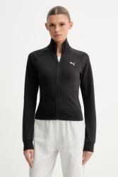 PUMA cipzáras melegítőfelső női Essentials Slim - fekete S
