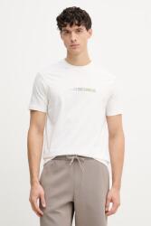 Giorgio Armani férfi pamut póló - fehér S - answear - 18 790 Ft