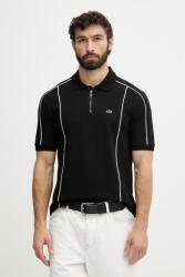 Giorgio Armani férfi pamut póló - fekete L - answear - 24 990 Ft
