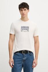 Giorgio Armani férfi pamut póló - bézs L - answear - 15 190 Ft