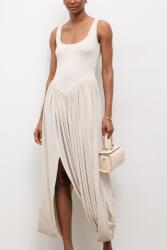 ANSWEAR nyári ruha Unscripted kollekció - bézs S