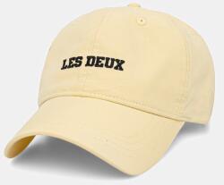 Les Deux siltes sapka férfi pamut Mini - sárga Univerzális méret