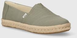 Toms espadrilles Alpargata Rope 2.0 - zöld Női 39