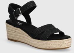 Toms espadrilles Audrey - fekete Női 37.5
