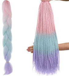 MH Protect Szintetikus hajfonat ombre rózsaszín