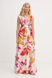 Lola Casademunt nyári ruha viszkóz - bézs L