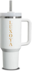 Luxoya Fém Hőtartó Kulacs - Fehér