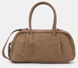 Gestuz női velúrbőr táska - bézs Univerzális méret